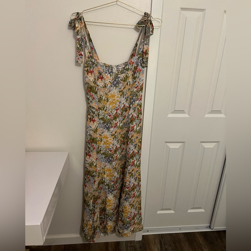 Reformation Nadira Dress - Countryside Print Size: 10